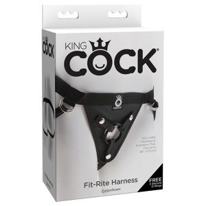 King Cock Fit Rite Harness - Strap On Popruh