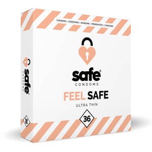 SAFE Feel Safe - tenké kondomy (36 ks)