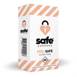 SAFE Feel Safe - tenké kondomy (10 ks)