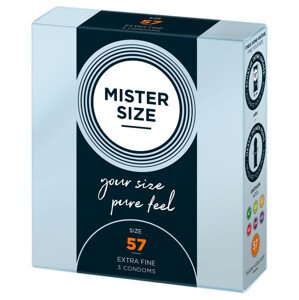 Mister Size tenký kondom - 57mm (3ks)