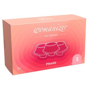 Womanizer Premium Eco - sada náhradních zvonků - růžová (3ks) - L