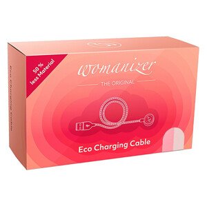 Womanizer Premium Eco - magnetický nabíjecí kabel USB (přírodní)