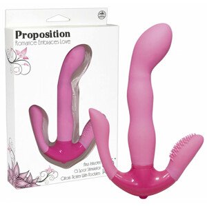 NMC Proposition - vibrátor s rameny na klitoris a anus