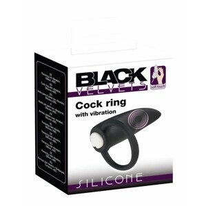 You2Toys Black Velvets Ring - prstový vibrátor