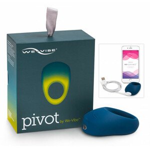 We-Vibe Pivot - nabíjecí, vibrující kroužek na penis (modrý)