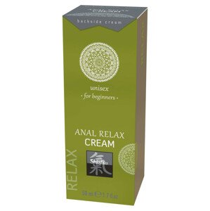 HOT Shiatsu Anal Relax - zklidňující anální lubrikační krém (50 ml)