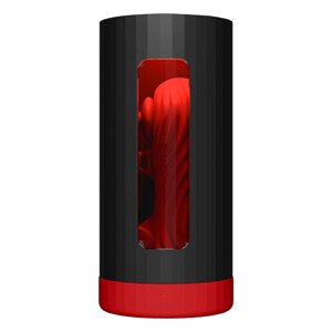 LELO F1s V3 XL - interaktivní masturbátor (černo-červený)