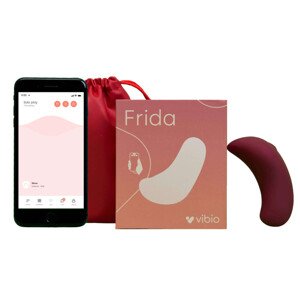 Vibio Frida - chytrý dobíjecí vibrátor na klitoris (červený)