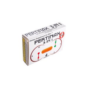 Pertinax 3v1 Plus - doplněk stravy pro muže (4ks)