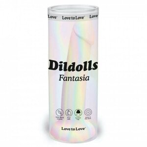 Dildolls Fantasia - silikonové dildo s přísavkou (páskavé)