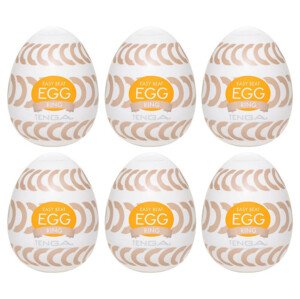 TENGA Egg Ring - masturbační vajíčko (6ks)