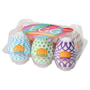 TENGA Egg Wonder - výběr masturbačních vajíček (6ks)