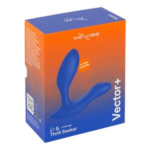 We-Vibe Vector+ - dobíjecí, vodotěsný, inteligentní anální vibrátor (modrý)