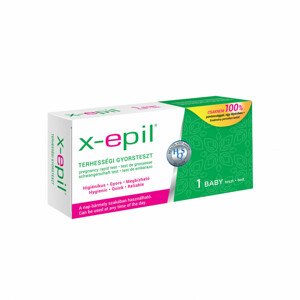 X-Epil - rychlý těhotenský testovací proužek (1ks)