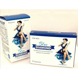 Blue Diamond For Men - přírodní výživový doplněk s rostlinnými výtažky (8ks)