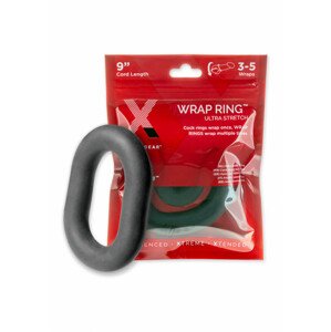 Perfect Fit Ultra Wrap 9 - kroužek na penis - černý (22 cm)"
