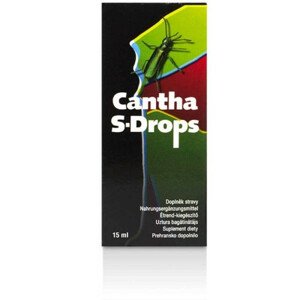 Cantha S-drops - doplňkové kapky pro muže - 15ml