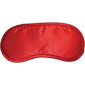 S & M Satin Red Blindfold - saténová maska ?na oči (červená)