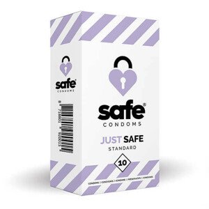 SAFE Just Safe - standardní kondomy vanilkové (10ks