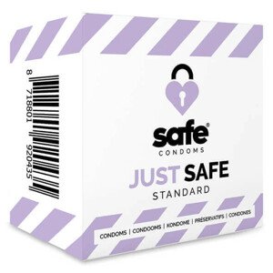 SAFE Just Safe - standardní kondomy vanilkové (5ks