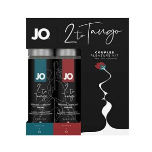 System JO Tango - sada hřejivého/chladivého lubrikantu na vodní bázi (2x60 ml)