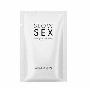 Slow Sex - jedlé plátky na orální sex - máta (7 ks)