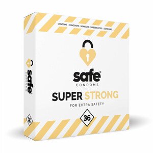 SAFE Super Strong - extra silný kondom (36ks)