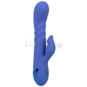 LA Love dobíjecí vibrátor s přirážením na bod G a sáním klitorisu