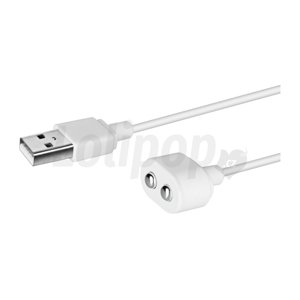 Satisfyer USB magnetický nabíjecí kabel bílý