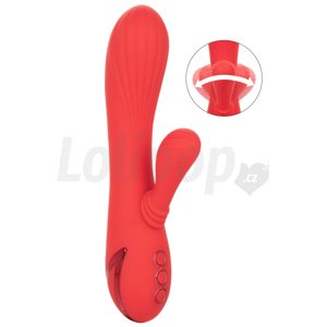 Palisades Passion vyhřívaný vibrátor s pohyblivým stimulátorem klitorisu