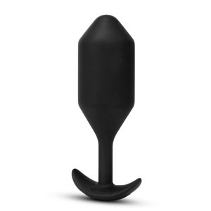 Kolík anální b-Vibe Vibrating Snug Plug 5 černý