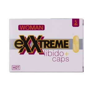 HOT eXXtreme LIBIDO+ CAPS pro ženy 5 ks