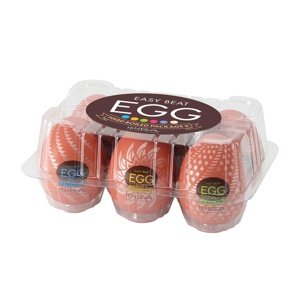 Sada masturbátorů TENGA Egg Variety pack Hard Boiled II 6 ks