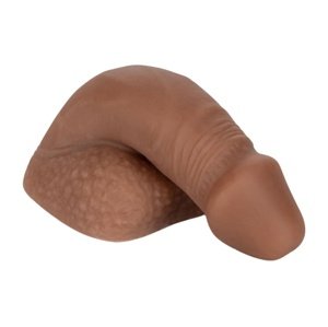 Dildo Calexotics 5 Inch Silicone Packing Penis brown