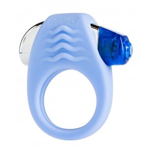 Kroužek na penis Mae B Stylish Soft Touch C-Ring blue