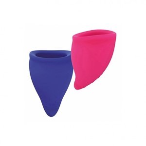Menstruační kalíšky Fun Factory FUN CUP A + B Explore Kit pink-ultramarine