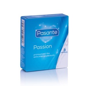 Kondom Pasante Passion 3 ks