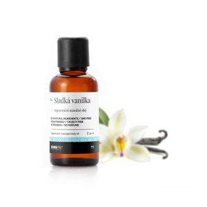 Olej masážní a tělový regenerační DERMAPRO Sladká vanilka 50 ml