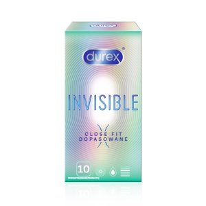 Kondom Durex Invisible Close Fit 10 ks