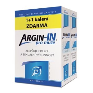 Argin-IN pro muže 45+45 tobolek zdarma