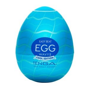 Masturbátor TENGA Egg WAVY II COOL EDITION