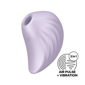 Stimulátor klitorisu SATISFYER PEARL DIVER fialový