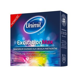 Kondom Unimil Excitation Max 3 ks