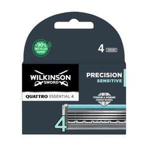 Náhradní hlavice WILKINSON Sword Quattro Titanium Sensitive 4 ks