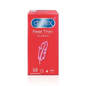Kondom Durex Feel Thin Classic 12 ks