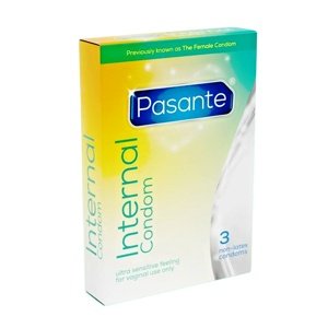 Kondom dámský Pasante Internal 3 ks