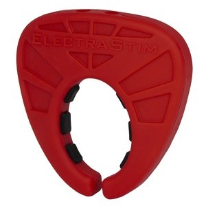Kroužek na penis ElectraStim Silicone Fusion Viper červený
