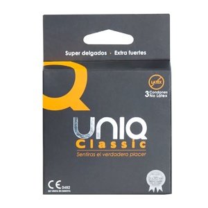 Kondom UNIQ CLASSIC 3 ks