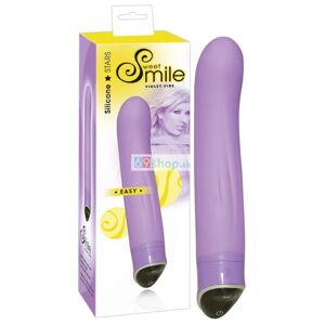 SMILE Easy - zahnutý vibrátor (fialový)