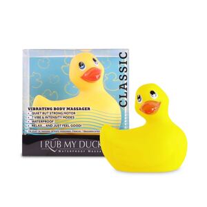My Duckie Classic 2.0 - hravá vodotesná kačička - vibrátor na klitoris (žltá)